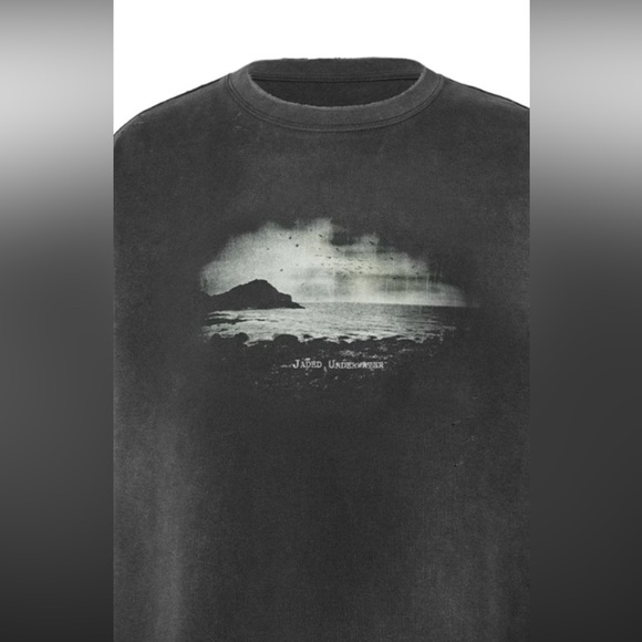 EUC Jared Underwater Isolated Island long sleeve T-shirt size Large - Picture 2 of 10